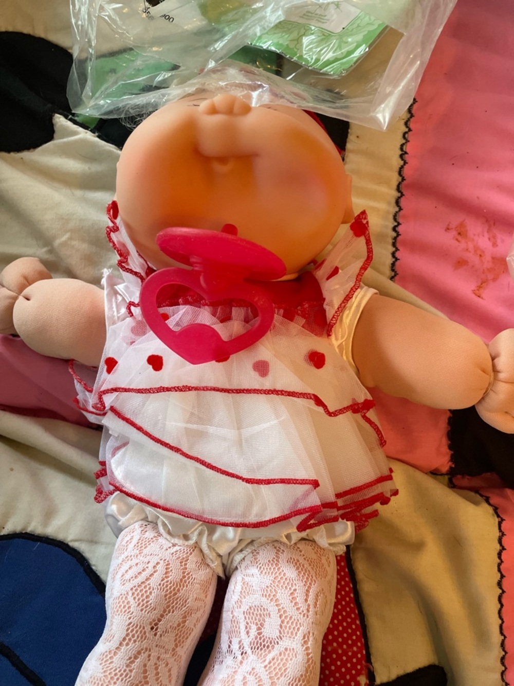 Avon Multicolor Plush in Pink, Yellow, Green